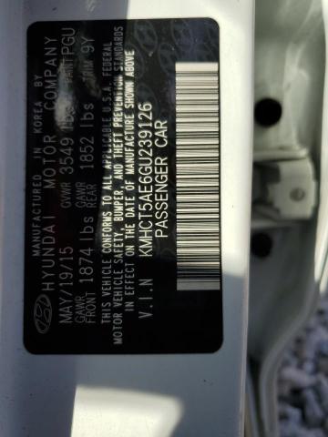 2016 HYUNDAI ACCENT SE - KMHCT5AE6GU239126