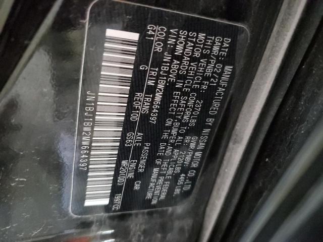 2021 NISSAN ROGUE SPOR - JN1BJ1BW2MW664397