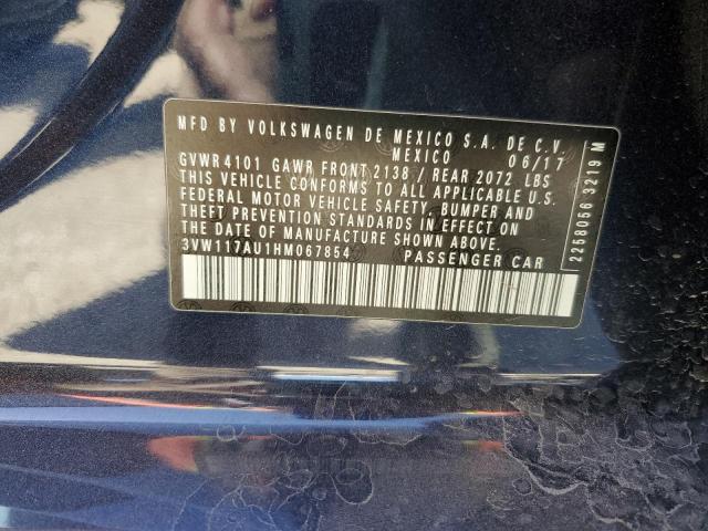 2017 VOLKSWAGEN GOLF S - 3VW117AU1HM067854