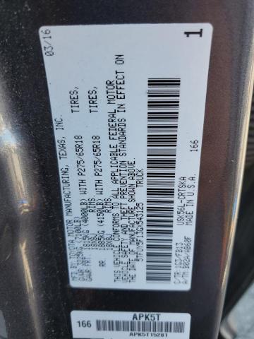 2016 TOYOTA TUNDRA DOU 5TFUY5F13GX543125