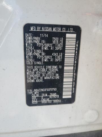 2015 INFINITI QX80 - JN8AZ2NCXF9370793