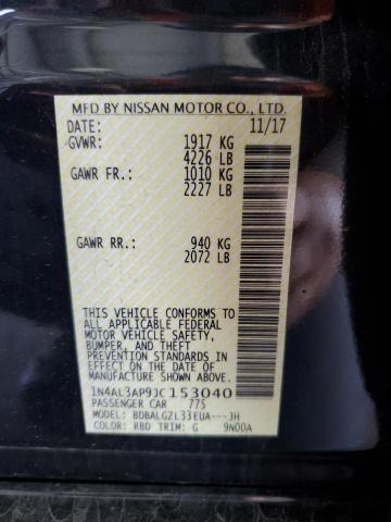 2018 NISSAN ALTIMA 2.5 - 1N4AL3AP9JC153040