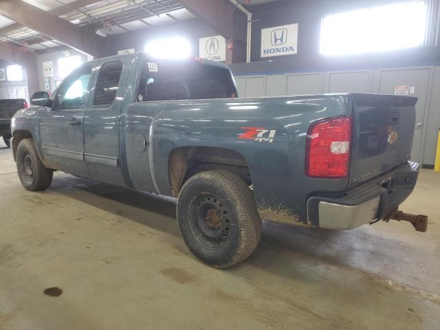 CHEVROLET SILVERADO 2013 blue 4dr ext flexible fuel 1GCRKSE77DZ267561 photo #3