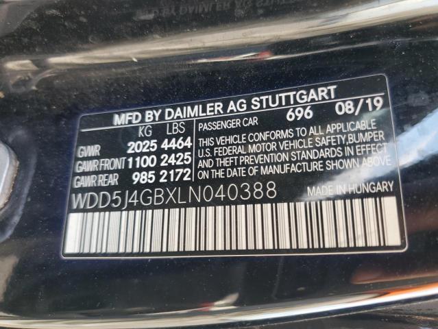 2020 MERCEDES-BENZ CLA 250 - WDD5J4GBXLN040388
