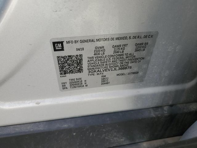 2018 GMC TERRAIN SL - 3GKALVEV1JL366975