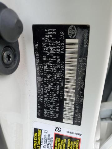 2023 TOYOTA CAMRY SE N - 4T1G11AK0PU779075
