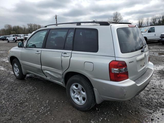 TOYOTA HIGHLANDER 2006 gray  gas JTEDD21A060146685 photo #3