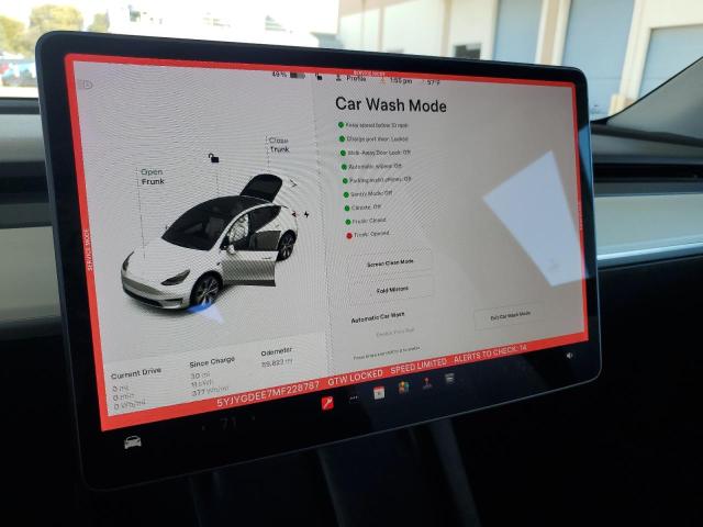 2021 TESLA MODEL Y - 5YJYGDEE7MF228787