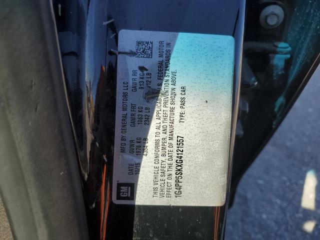 2016 BUICK VERANO - 1G4PP5SKXG4121557