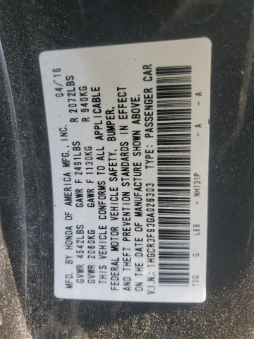 2016 HONDA ACCORD TOU - 1HGCR3F93GA026303