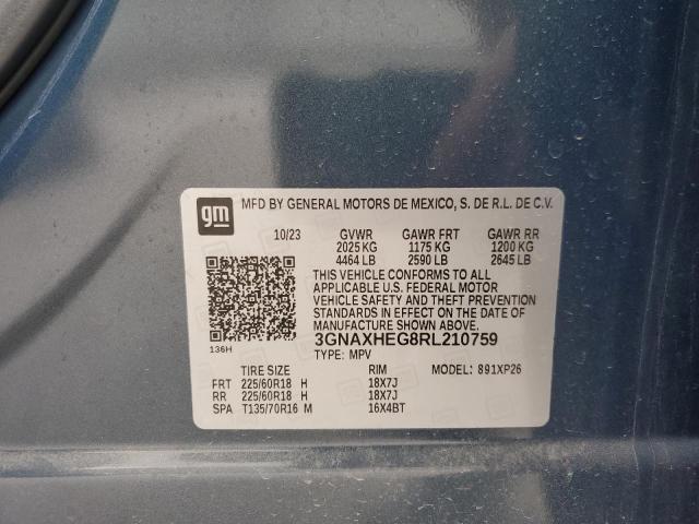 2024 CHEVROLET EQUINOX LS - 3GNAXHEG8RL210759