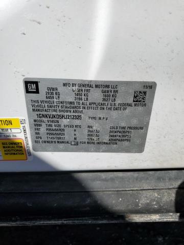 2017 CHEVROLET TRAVERSE P - 1GNKVJKD5HJ212325