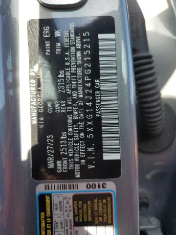 2023 KIA K5 LXS 5XXG14J24PG215215
