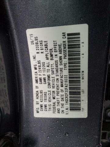 2015 HONDA ACCORD LX - 1HGCR2F30FA216032
