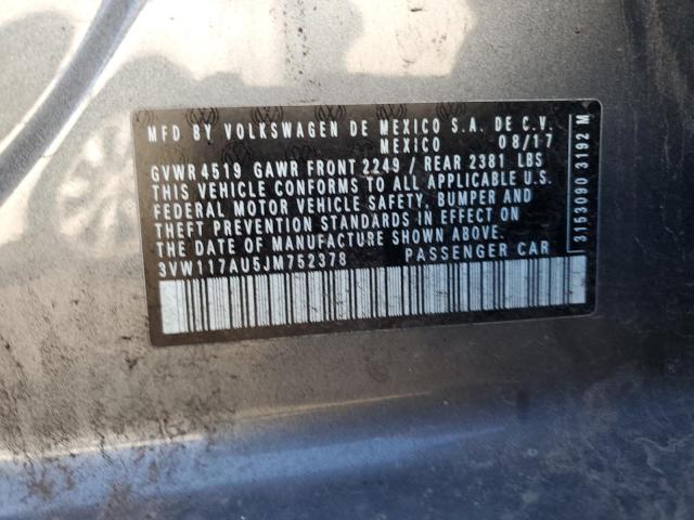 2018 VOLKSWAGEN GOLF SPORT - 3VW117AU5JM752378