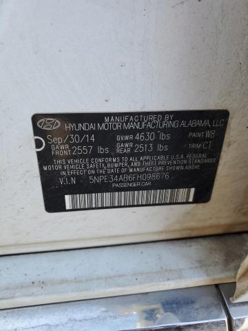 2015 HYUNDAI SONATA SPO - 5NPE34AB6FH098676