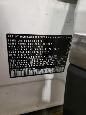 2020 VOLKSWAGEN TIGUAN SE - 3VV2B7AX6LM053456