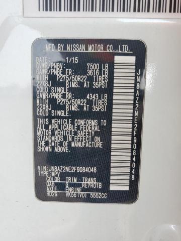 2015 INFINITI QX80 - JN8AZ2NE2F9084048