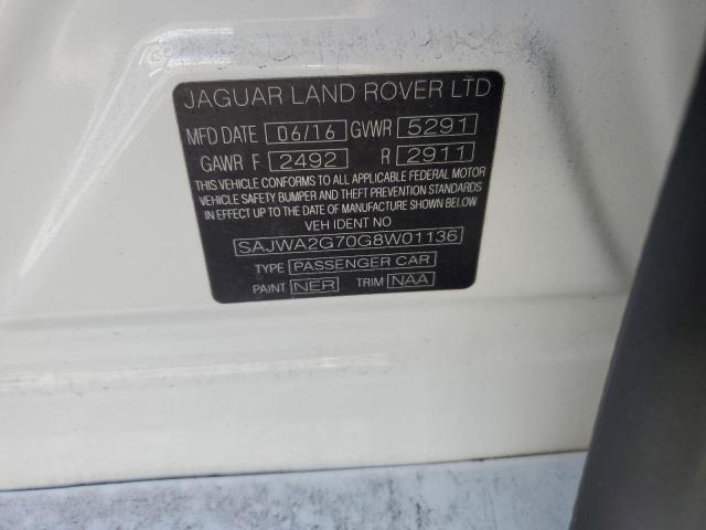 2016 JAGUAR XJL PORTFO SAJWA2G70G8W01136