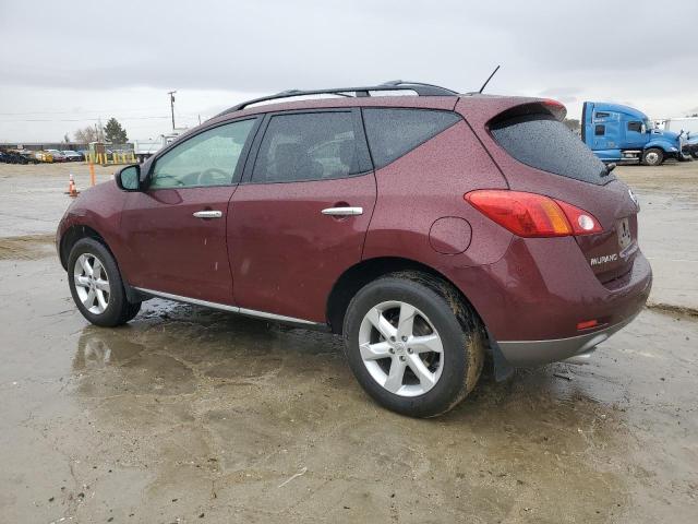 NISSAN MURANO S 2009 burgundy 4dr spor gas JN8AZ18U99W007289 photo #3