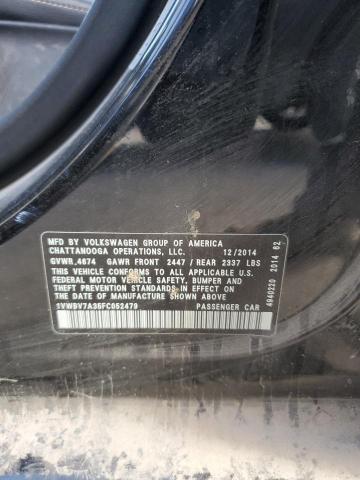 2015 VOLKSWAGEN PASSAT SE - 1VWBV7A35FC052479