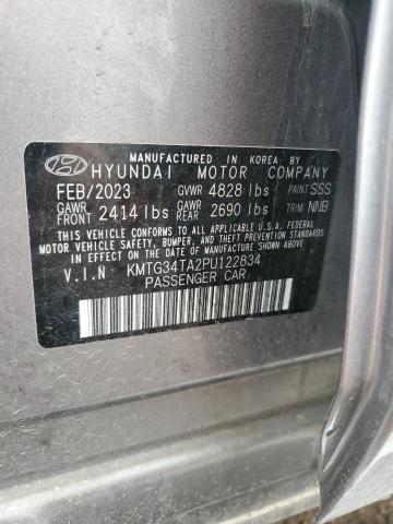 2023 GENESIS G70 BASE - KMTG34TA2PU122834