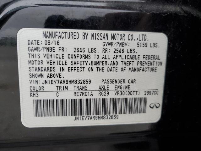 2017 INFINITI Q50 PREMIU JN1EV7AR9HM832859