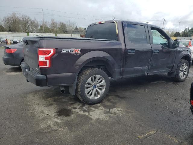 FORD F150 SUPER 2018 black  gas 1FTEW1EP3JKE71890 photo #4