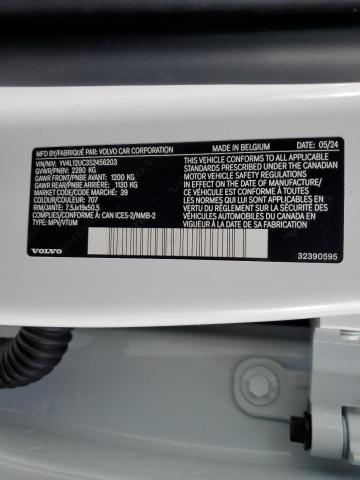 2025 VOLVO XC40 PLUS YV4L12UC3S2456203