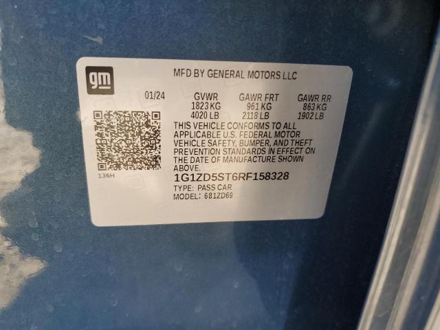 2024 CHEVROLET MALIBU LT - 1G1ZD5ST6RF158328