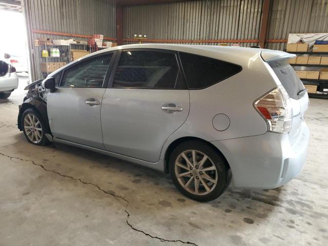 TOYOTA PRIUS V 2014 silver station hybrid engine JTDZN3EU1EJ004887 photo #3