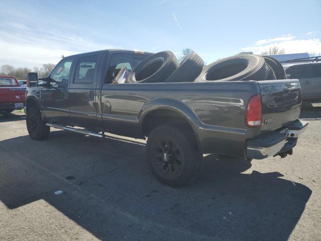 FORD F350 SRW S 2008 charcoal  Gasoline 1FTWW31R78EB87789 photo #3