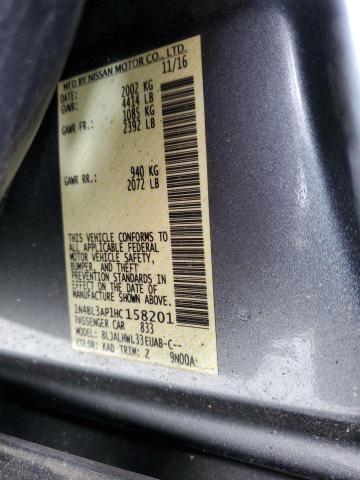 2017 NISSAN ALTIMA 3.5 - 1N4BL3AP1HC158201