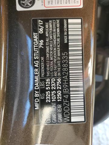 2017 MERCEDES-BENZ E 300 - WDDZF4JB9HA288335