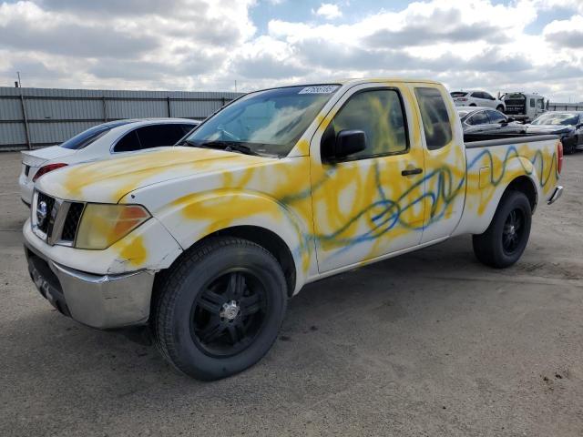 NISSAN FRONTIER K 2007 white  gas 1N6AD06U97C433809 photo #1