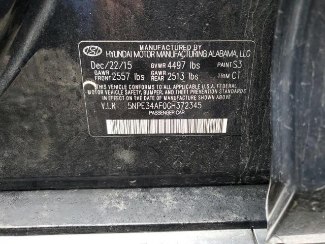 2016 HYUNDAI SONATA SPO - 5NPE34AF0GH372345