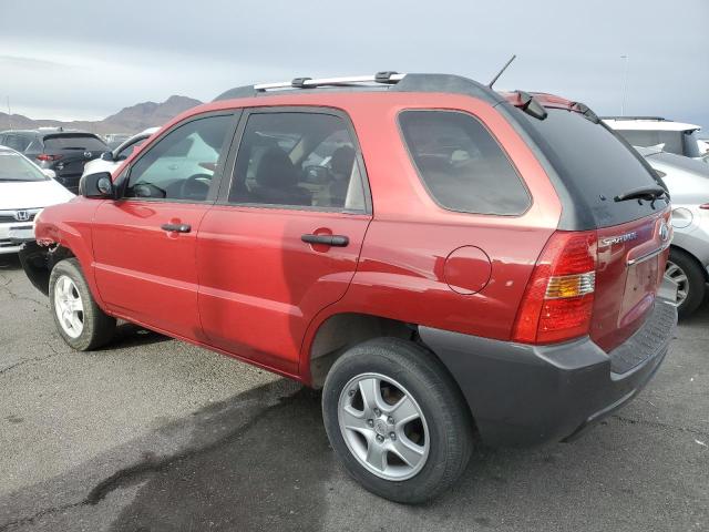KIA SPORTAGE L 2008 red  gas KNDJF724X87507776 photo #3