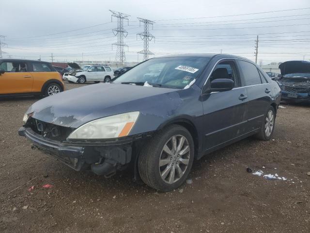 HONDA ACCORD EX 2007 gray  gas 1HGCM66577A088865 photo #1