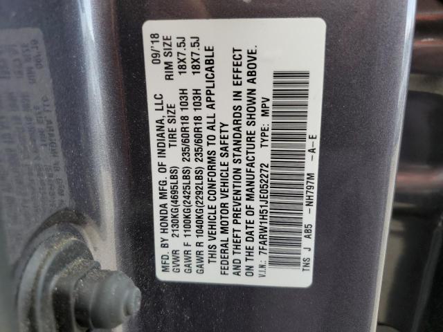 2018 HONDA CR-V EX - 7FARW1H51JE052272