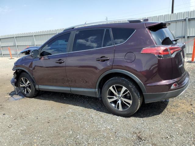 TOYOTA RAV4 XLE 2016 purple  gas 2T3WFREV6GW280806 photo #3