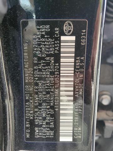 2020 TOYOTA CAMRY LE - 4T1C31AK1LU529704