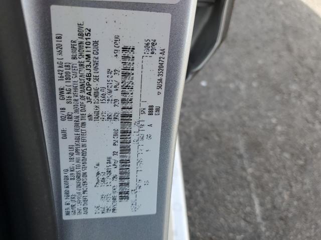 2018 FORD FIESTA SE - 3FADP4BJ3JM110152