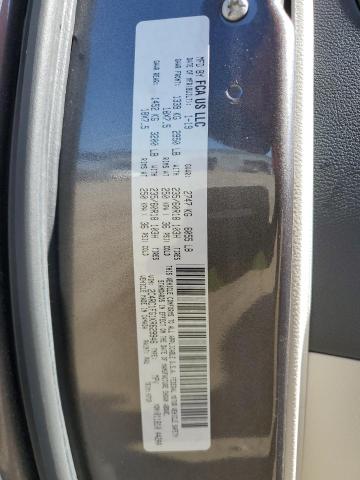 2019 CHRYSLER PACIFICA T - 2C4RC1FG1KR629946
