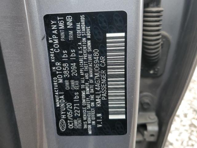 2021 HYUNDAI ELANTRA SE - KMHLL4AG7MU069480