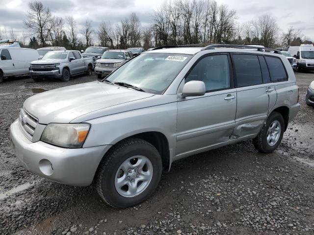 TOYOTA HIGHLANDER 2006 gray  gas JTEDD21A060146685 photo #1