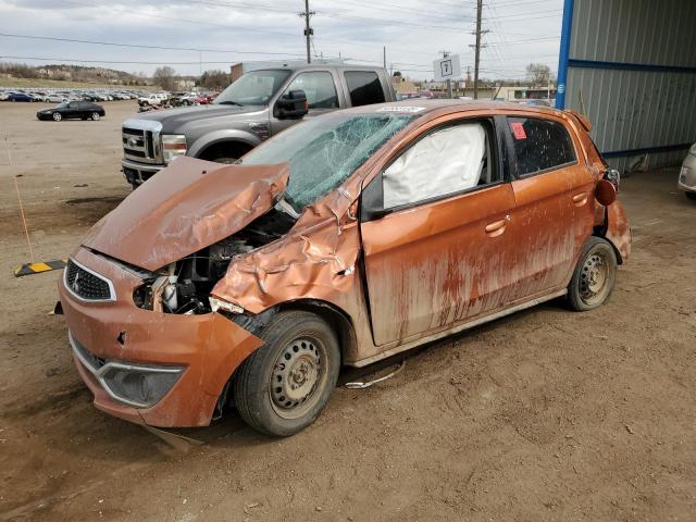 MITSUBISHI MIRAGE ES 2017 orange  gas ML32A3HJXHH001323 photo #1