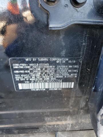 2019 SUBARU FORESTER L - JF2SKAUC0KH553394