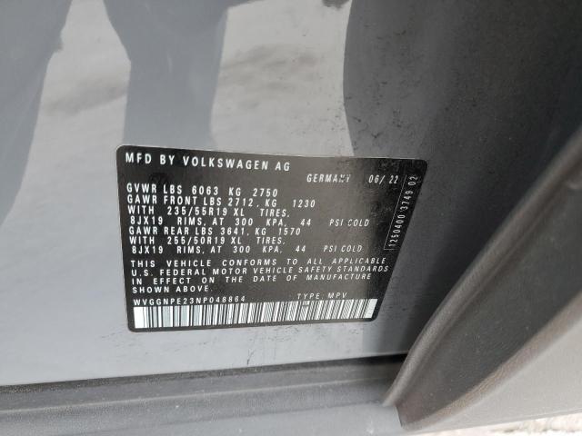 2022 VOLKSWAGEN ID.4 PRO S - WVGGNPE23NP048864