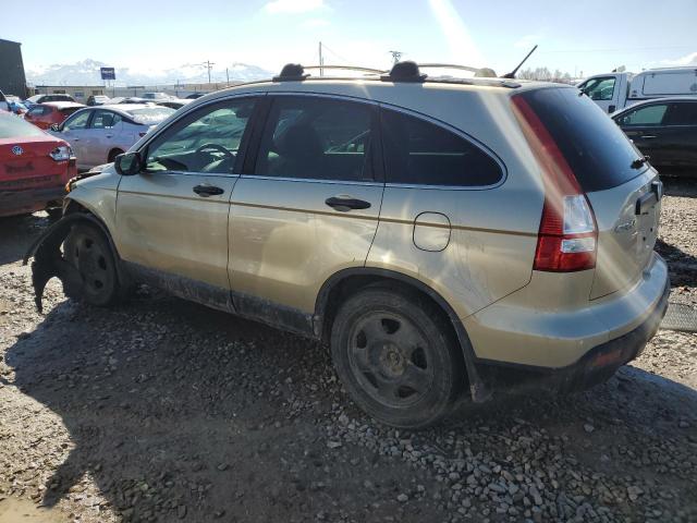 HONDA CR-V LX 2008 tan  gas 5J6RE483X8L815437 photo #3