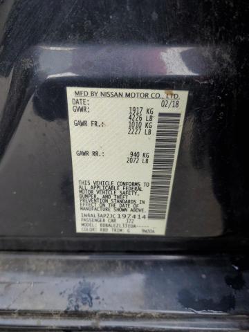 2018 NISSAN ALTIMA 2.5 - 1N4AL3AP2JC197414